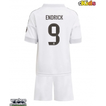 Real Madrid Endrick #9 Replica Home Minikit 2025-26 Short Sleeve (+ pants)
